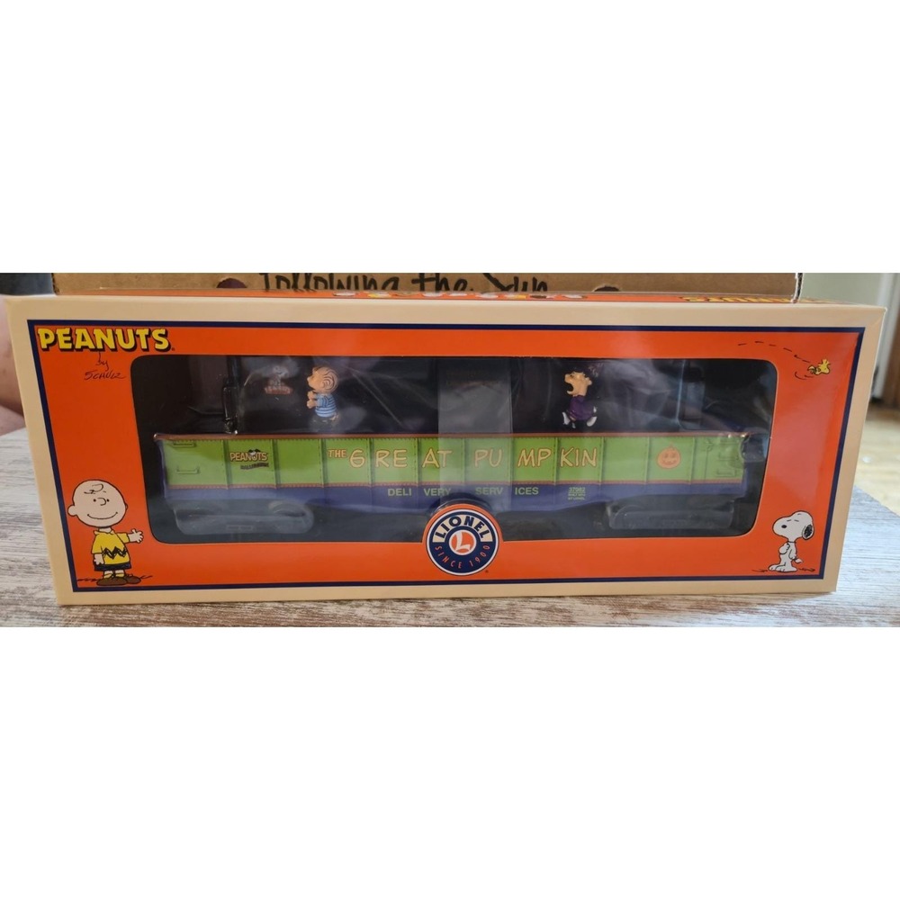 Lionel 6-37082 Peanuts Trick-or-Treat Animated Gondola O Gauge - NIB - Picture 2 of 15